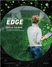 DATA at the EDGE Managing and Activating Information in a Distributed World