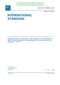 Iec 61966-2-4