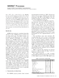 MIDREX Processes