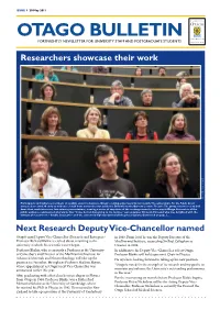 Otago's Distance Learning Programme