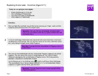 Exploring Andromeda - Activities (Ages 8-11)