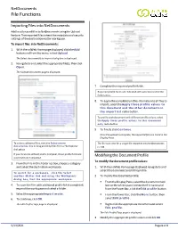 File Functions