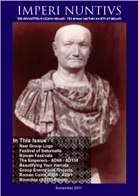Newsletter Nov 2011