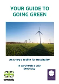 Your Guide to Going Green