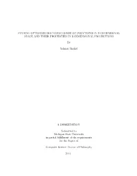 Finding Optimized Bounding Boxes of Polytopes in D-Dimensional Space and Their Properties in K-Dimensional Projections