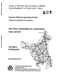 Haryana Highway Upgrading Project Project Coordinationconsultancy