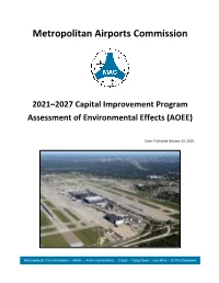 MAC Capital Improvement Program