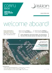 Download Corfu Arrival & Procedures
