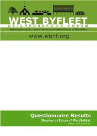Questionnaire Results ‘Shaping the Future of West Byfleet’ November 2014 Questionnaire 1