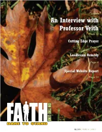 An Interview with Professor Veith Page 13