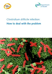 Clostridium Difficile Infection: How to Deal with the Problem DH INFORMATION RE ADER B OX