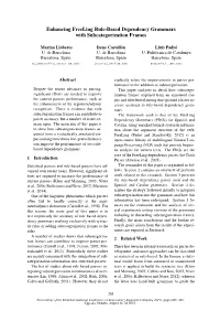 Enhancing Freeling Rule-Based Dependency Grammars with Subcategorization Frames