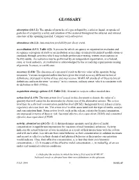 MARLAP Manual Volume I: Glossary (PDF)