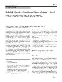 Radiological Imaging of Teratological Fetuses: What Can We Learn?