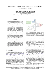 A Distributional and Orthographic Aggregation Model for English Derivational Morphology