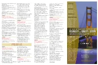 Conference Program
