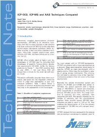 ICP-OES, ICP-MS and AAS Techniques Compared