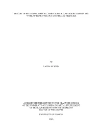 University of Florida Thesis Or Dissertation Formatting