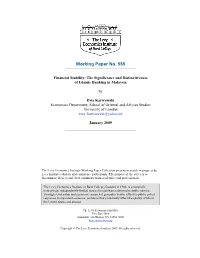 Working Paper No. 555
