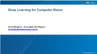 Deep Learning for Computer Vision