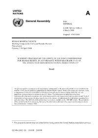 General Assembly Distr
