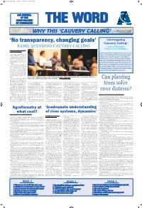 'No Transparency, Changing Goals'