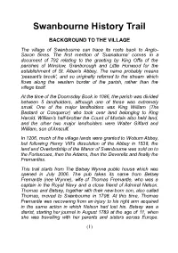 Swanbourne History Trail