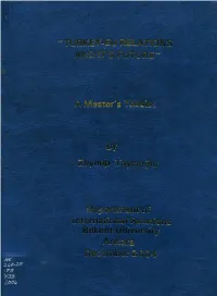 Ѵзз 2004 “Turkey- Eu Relations and It’S Future”