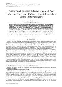 A Comparative Study Between a Tale of Two Cities and the Great Gatsby― the Self-Sacrifice Spirits in Romanticism