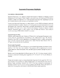 Sagarmala Programme Highlights