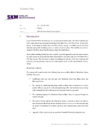 Technical Note 1 Introduction