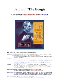 Charlie Watts © Felix Aeppli 04-2020 / 09-2021