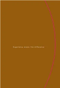 Experience Makes the Difference