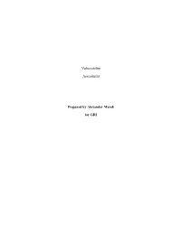 Vulnerability Assessment Prepared by Alexander Marek For