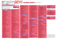 CHANNEL GUIDE NOVEMBER 2020 2 Mix 5 Mixit + PERSONAL PICK 3 Fun 6 Maxit