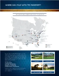TPC Passport Courses