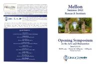 Mellon Serving Institutions