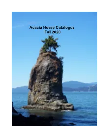 Acacia Fall 2020 Rights List