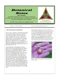 Botanical Notes