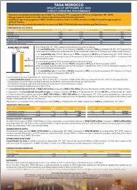Communiqué Financier TAQA Morocco T3 2020 VE Web.Pdf