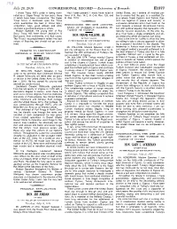 CONGRESSIONAL RECORD— Extensions Of