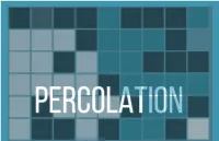 Memory Analysis What Does Percolation Model?