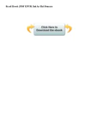 Read Ebook {PDF EPUB} Ink by Hal Duncan Ink : the Book of All Hours 2