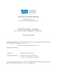 Reinforcement Learning in Supervised Problem Domains