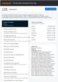 10A Bus Time Schedule & Line Route