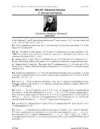 MA-302 Advanced Calculus 9