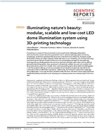 Modular, Scalable and Low-Cost LED Dome Illumination System
