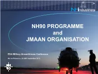 NH90 and JMAAN NH90 on Operations Conclusion