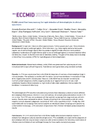 P2399 Lateral Flow Immunoassay for Rapid Detection of Dermatophytes in Clinical Specimens