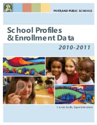 School Profiles & Enrollment Data